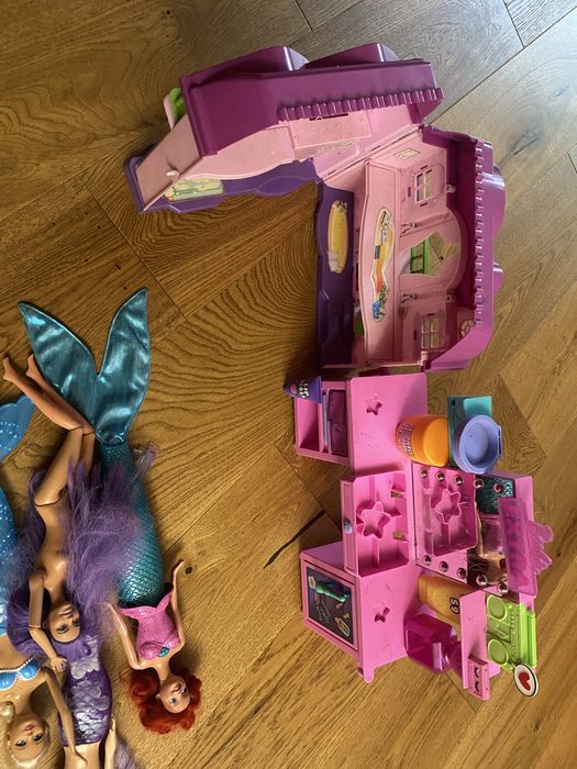 Domek dla lalek barbie lalk do zabawy