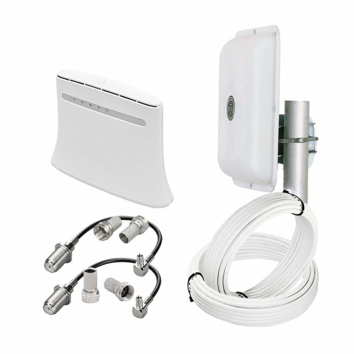 4G інтернет без світла на віддаленій місцевості 4G антена, обладнання