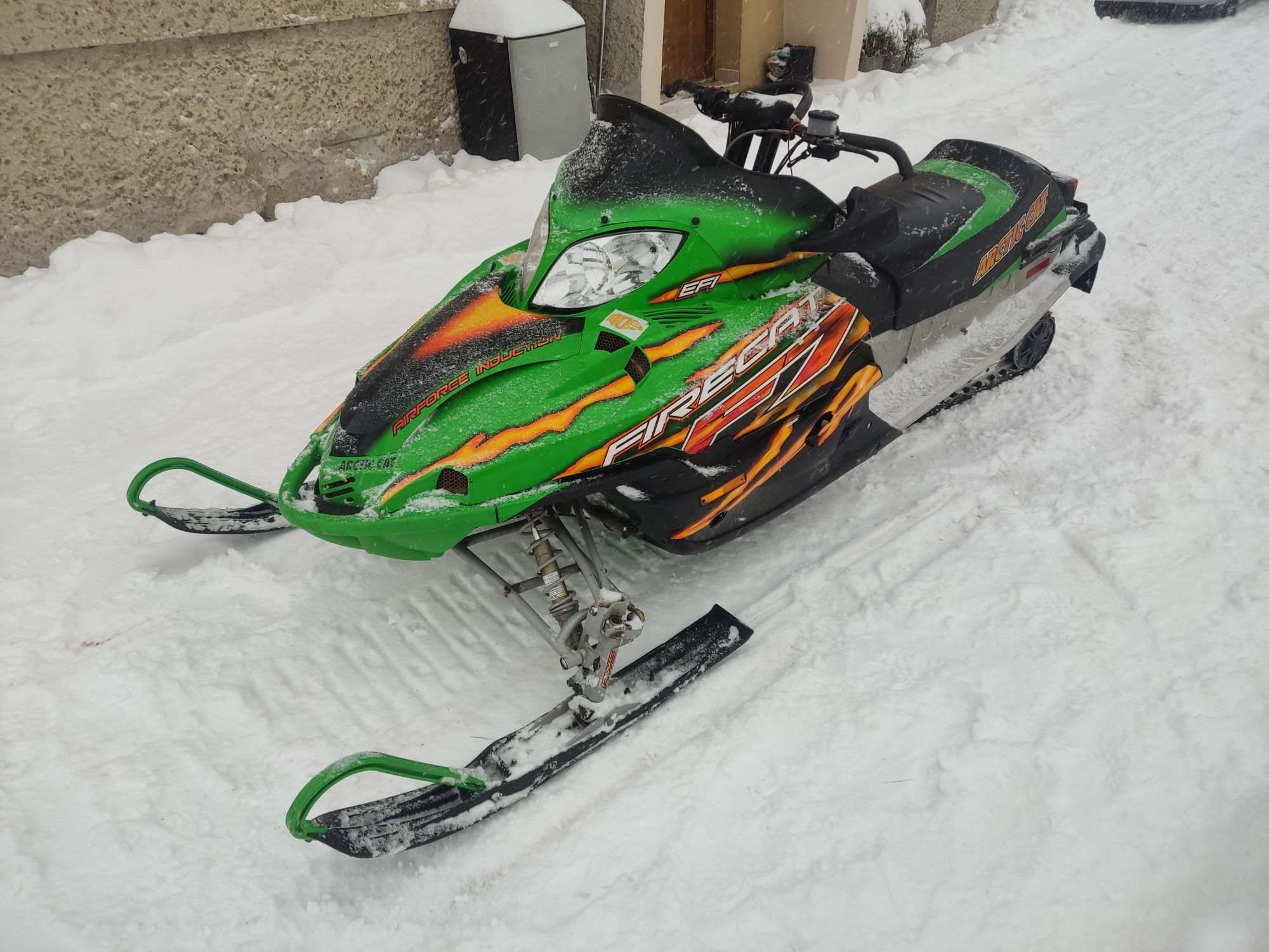 Skuter śnieżny Arctic cat f7 firecat 700 możliwy transport