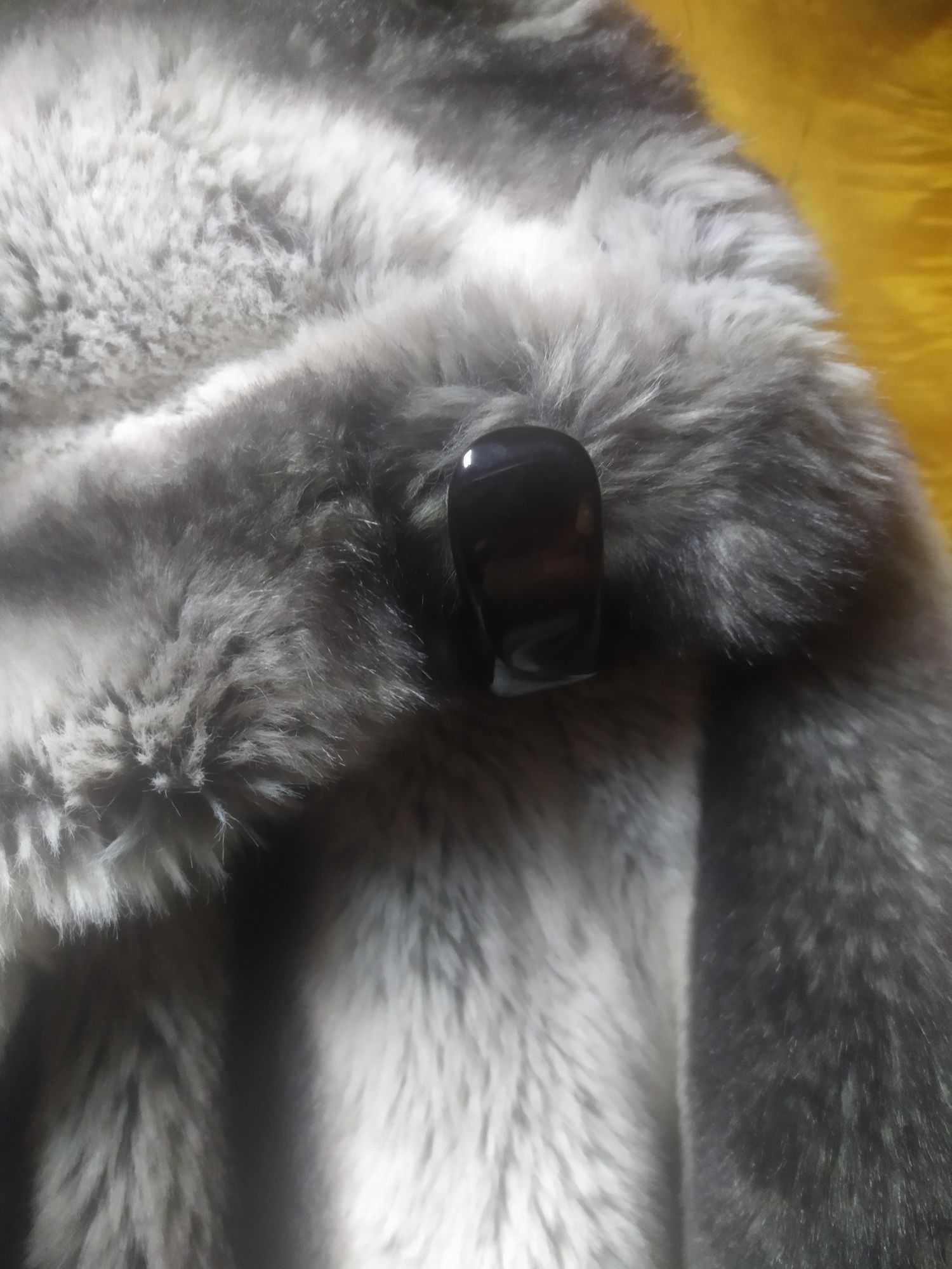 Futro   a'la"Szynszyle"Exclusive L XL kożuch  Fur coat Kailiniai Bunda