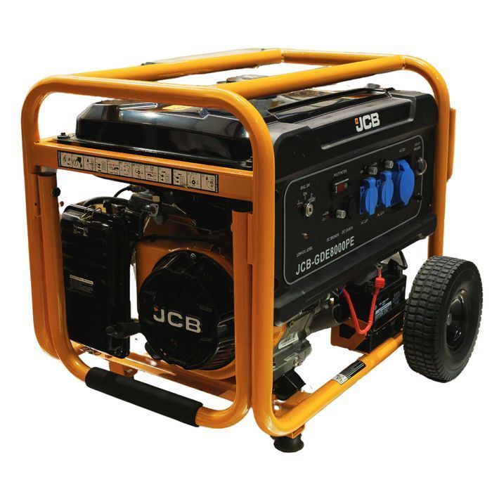 JCB Tools Agregat prądotwórczy jednofazowy 7.9kW (AVR) Generator prądu