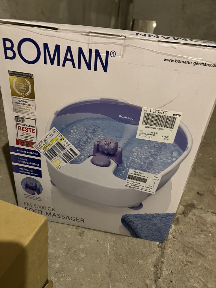 Ванночка для ног Bomann FM8000CB ванночка для ніг