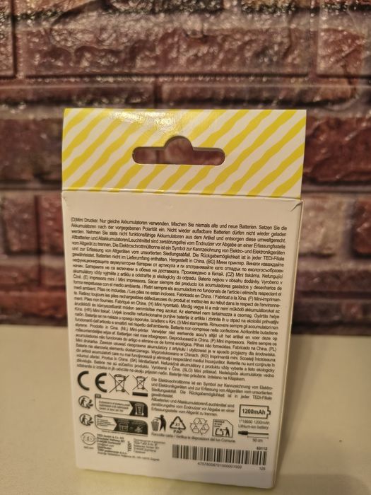 Mini drukarak termiczna