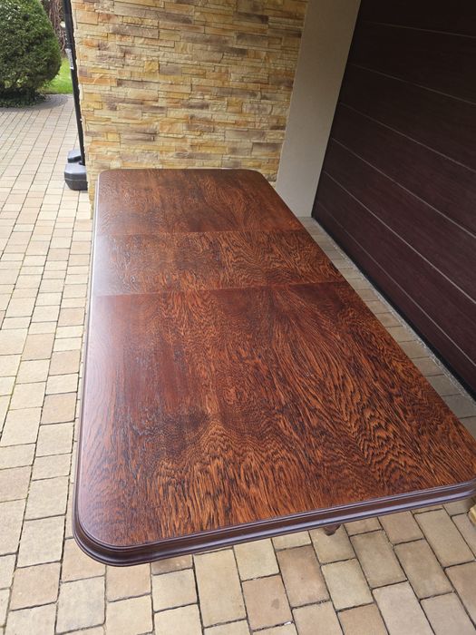 Stół drewniany 200×90 kolor brąz.