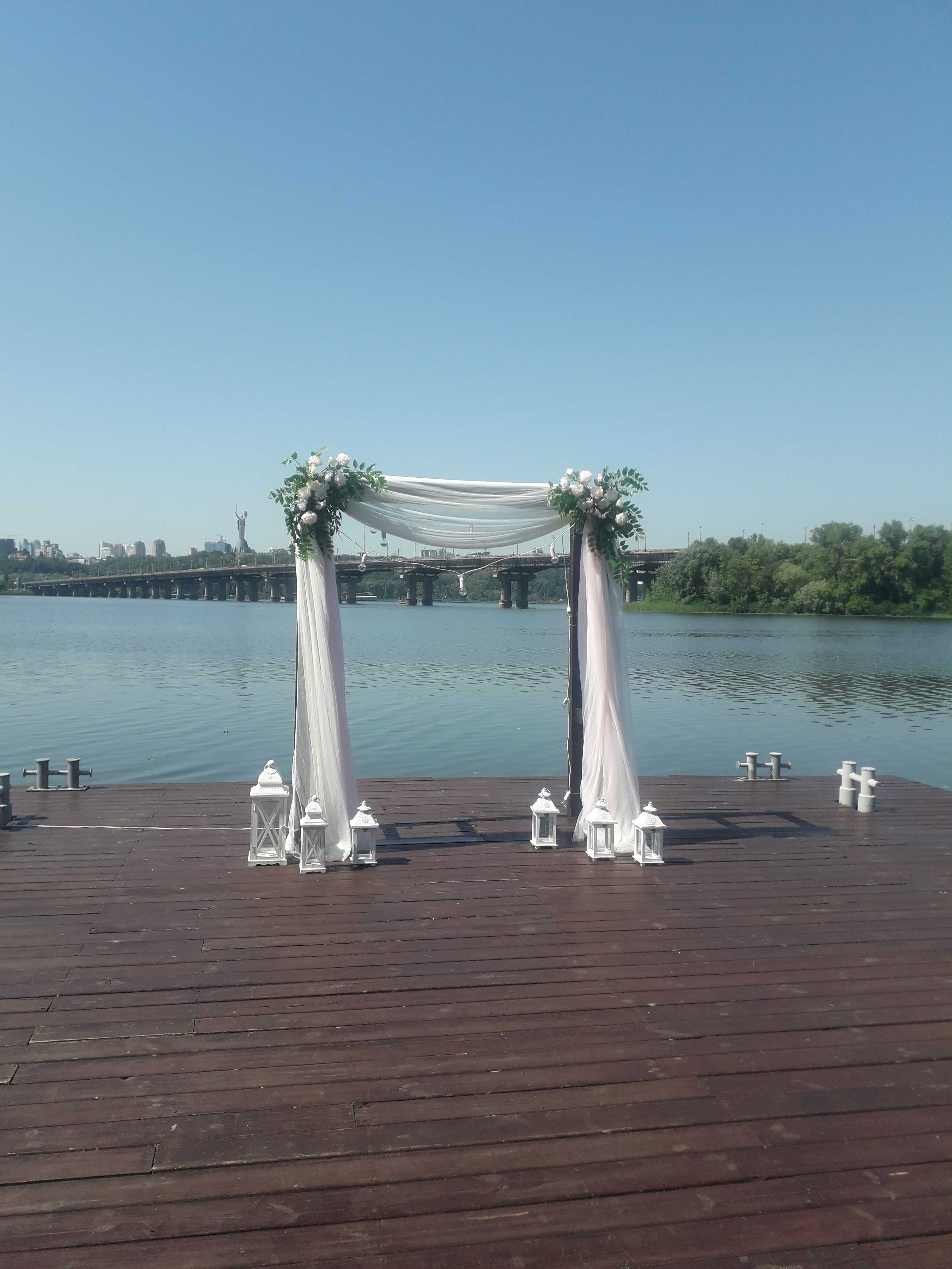 Декор і квіти на весілля. Київ, Буча, Ірпінь.