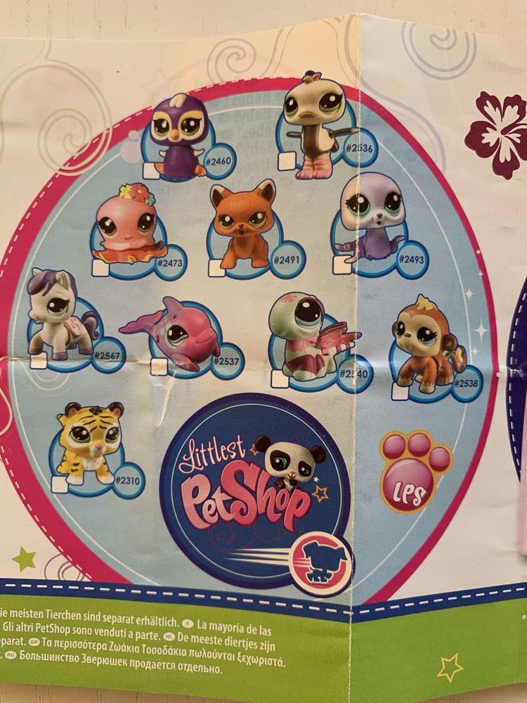 Буклет мини каталог игрушек 2011 Littlest Pet Shop Литл Пет Шоп LPS