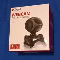 Trust webcam kamera z mikrofonem internetowa