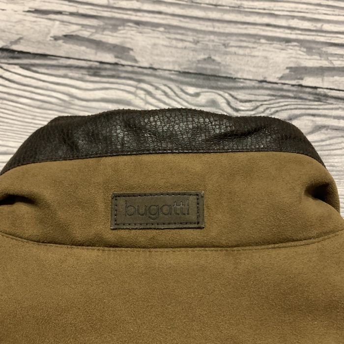 Куртка мужская Bugatti Premium Brown Microsude Puffer Jacket Big Size