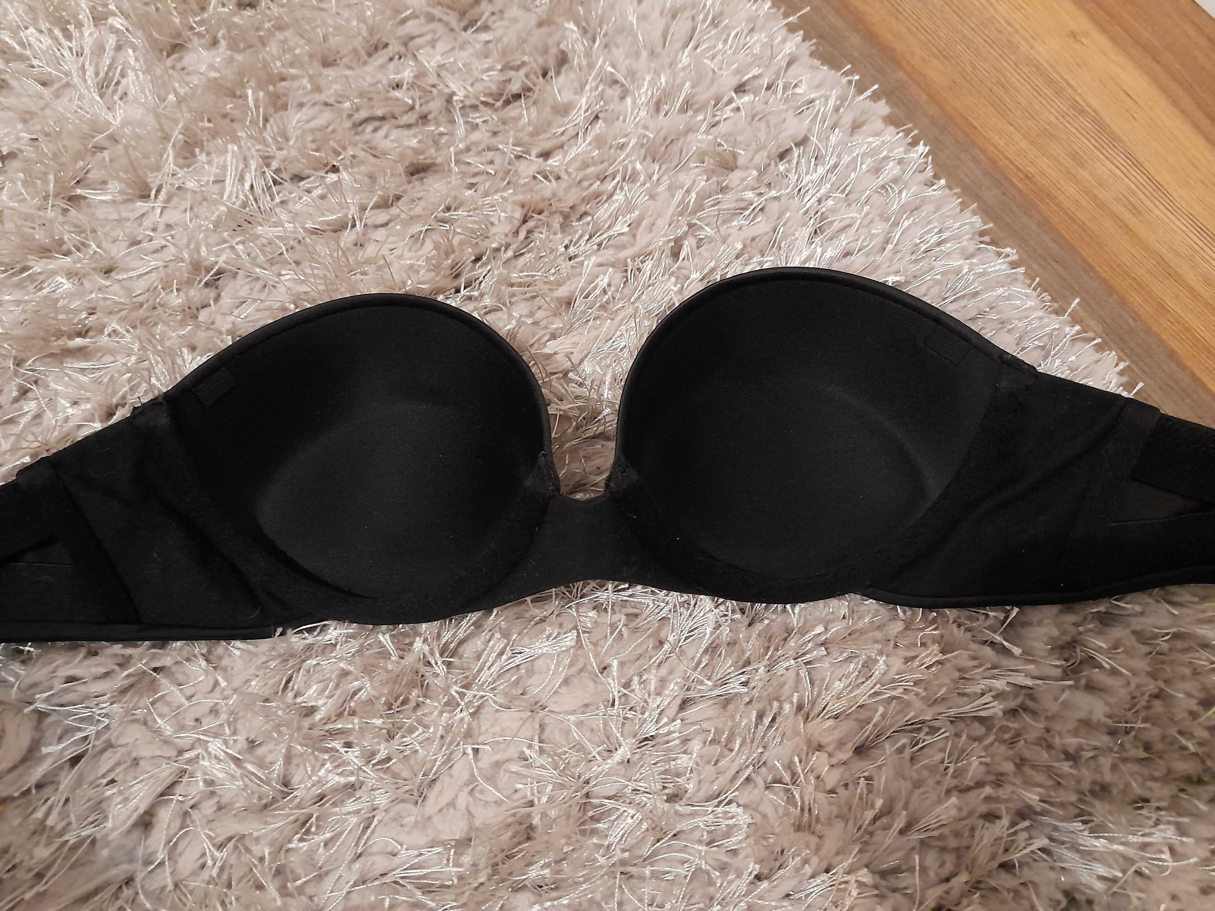 Maidenform - Biustonosz bardotka CUSTOM LIFT STRAPLESS BRA 38A/80A