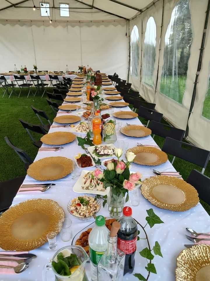 Catering okolicznościowy, grillowy, wynajem namiotów, dmuchańce.