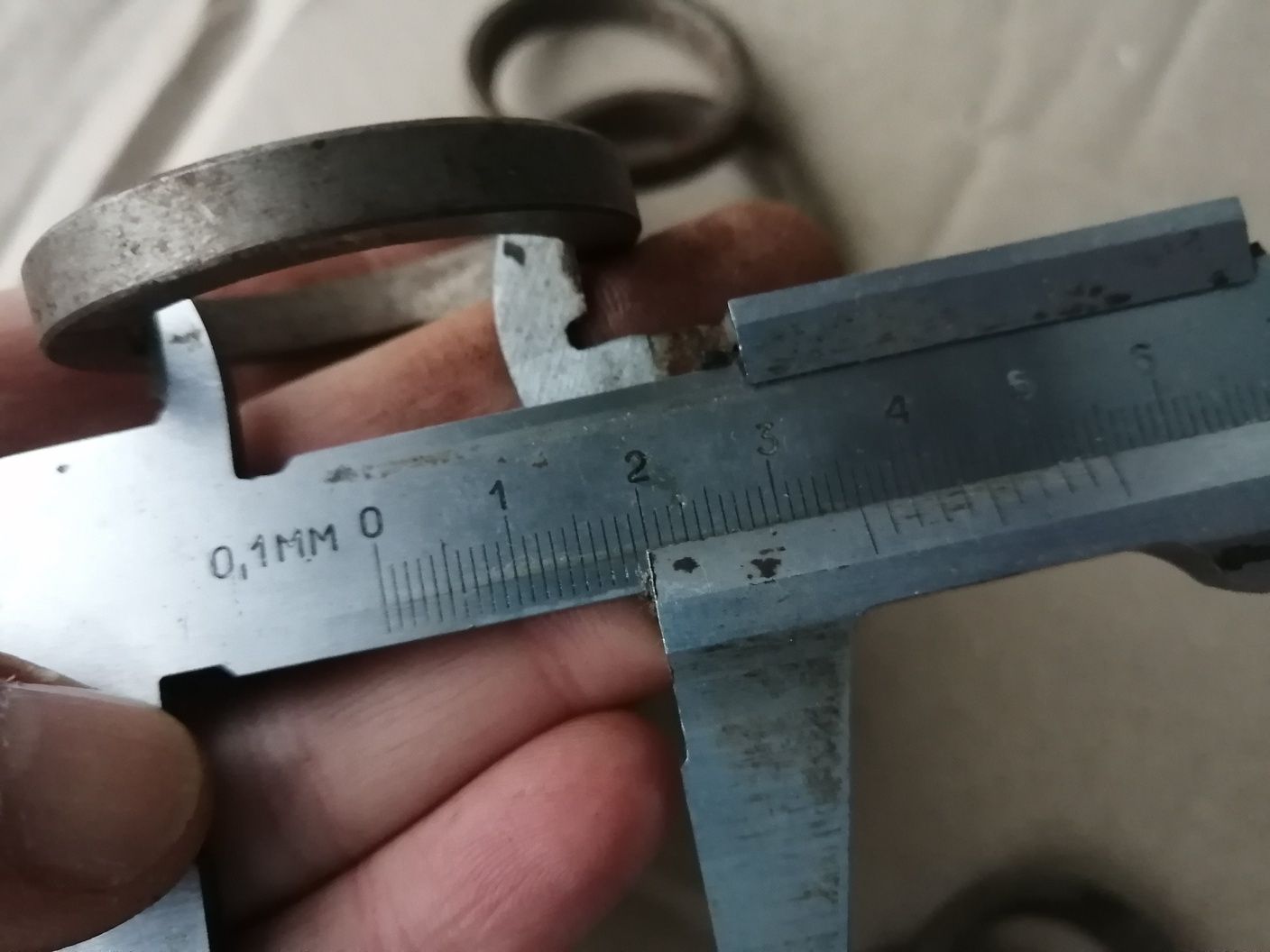 седло клапана газ 32*47,5*6,3 новое ссср