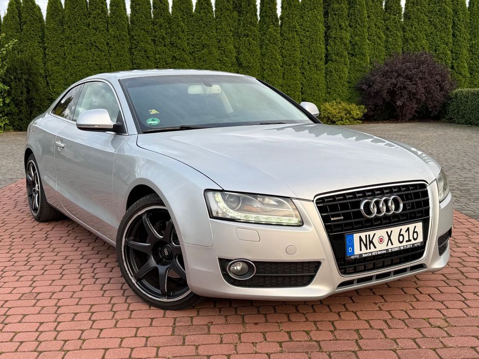 Audi A5 3.0TDi-240KM Quattro Xenon Led Skóra Navi Manual Full Serwis z De