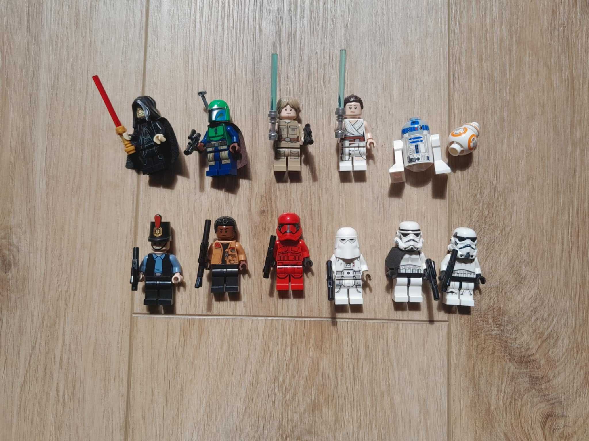 Lego Star Wars Mando Clone, Leia, Finn, Tusken, Palpatine, Luke