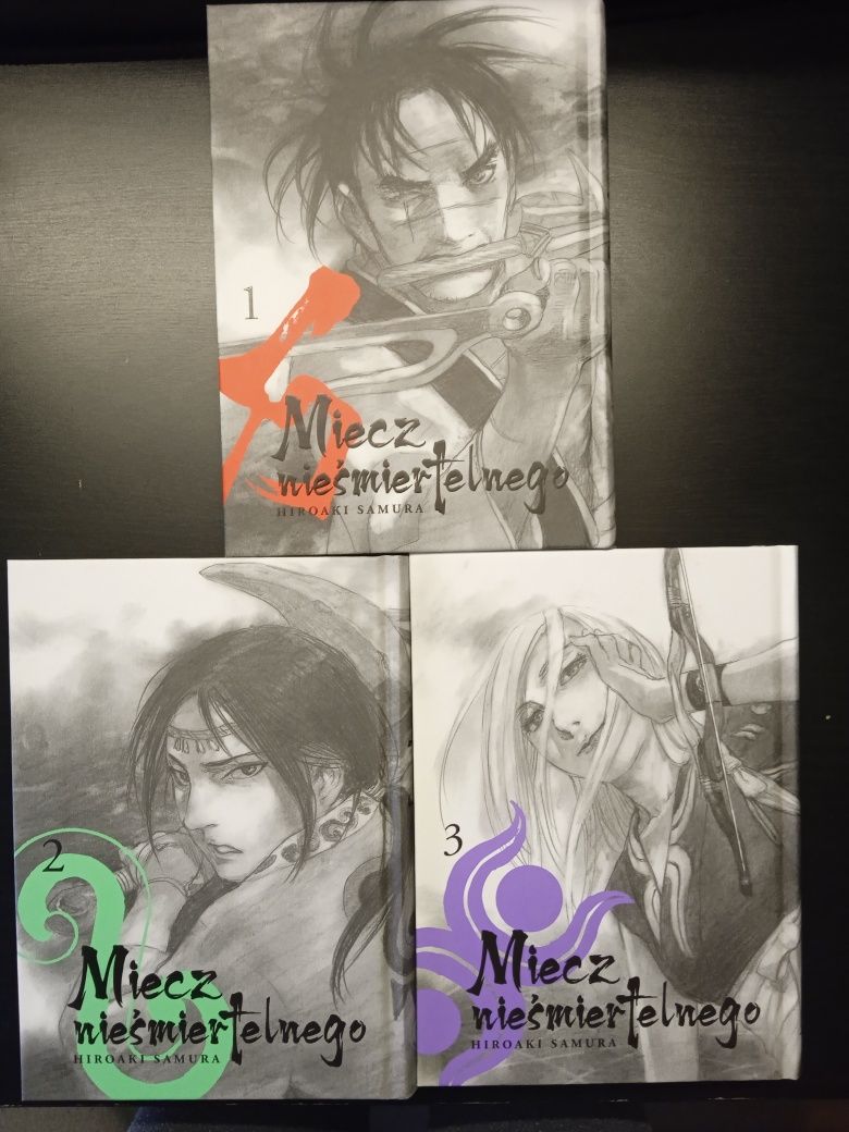 Manga Miecz nieśmiertelnego 1-5 twarda oprawa