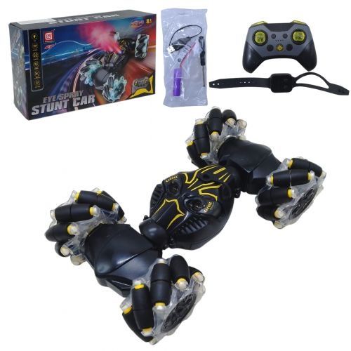 Машина перевертень на радіокеровані пульт,браслет, парогенератор