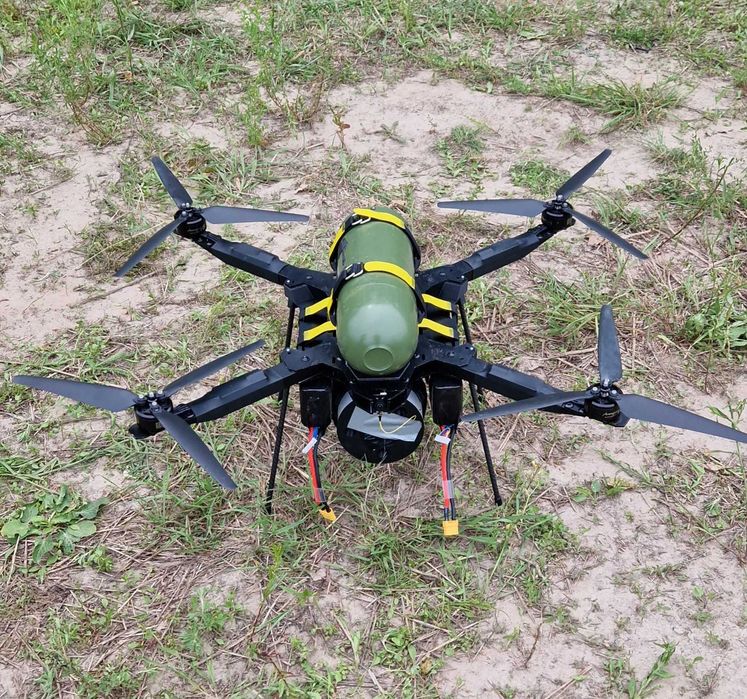 FPV дрон TESAK-15 OPTO 15 дюймів з оптоволокном 20 км