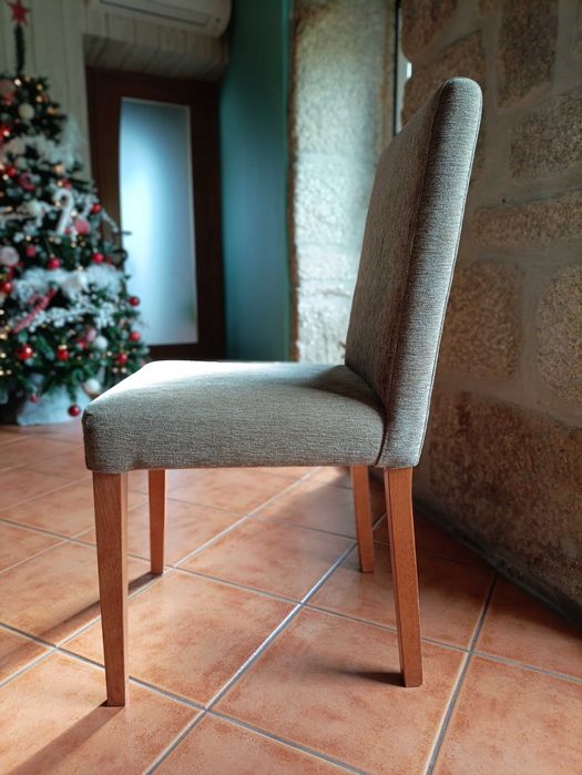 Pack de 6 Cadeiras de Sala de Jantar