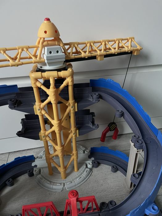 Stacyjkowo tory z dźwigiem