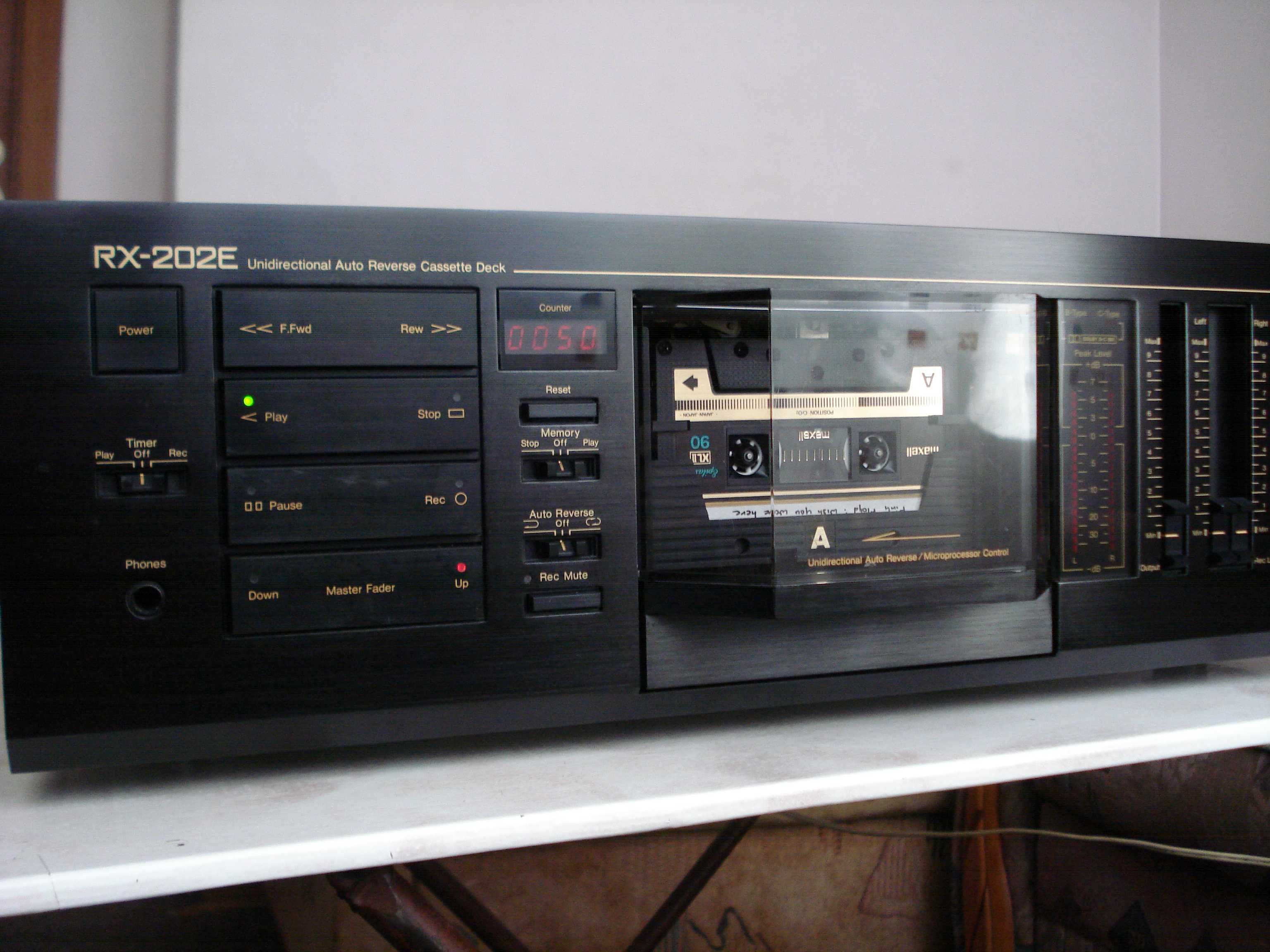 Дека касетна "Nakamichi" RX-202E, BX-125