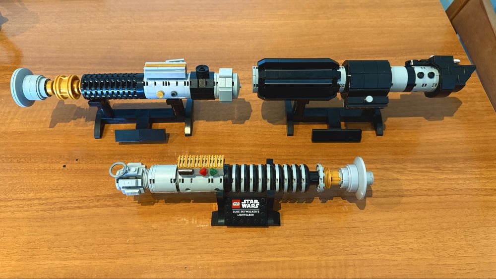 Sabres de Luz Star Wars - Blocos de Construção