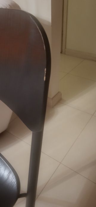Krzesła składane kupione w Ikei