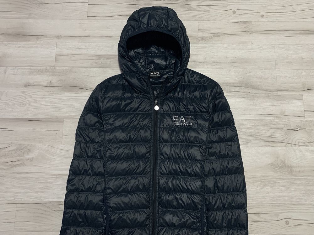 Emporio Armani_EA_Kurtka Meska Pikowana Puchowa Kurtka_S
