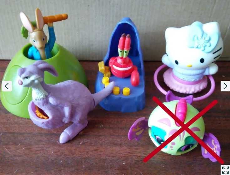 Коллекционирование фигурок из McDonalds Happy Meal