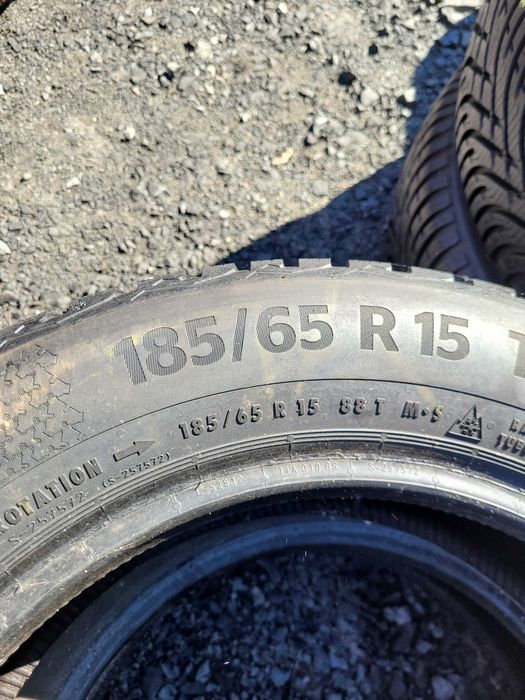 Wysyłka 2 Opony Zimowe 185 65 r15 Continental WinterContact Ts870