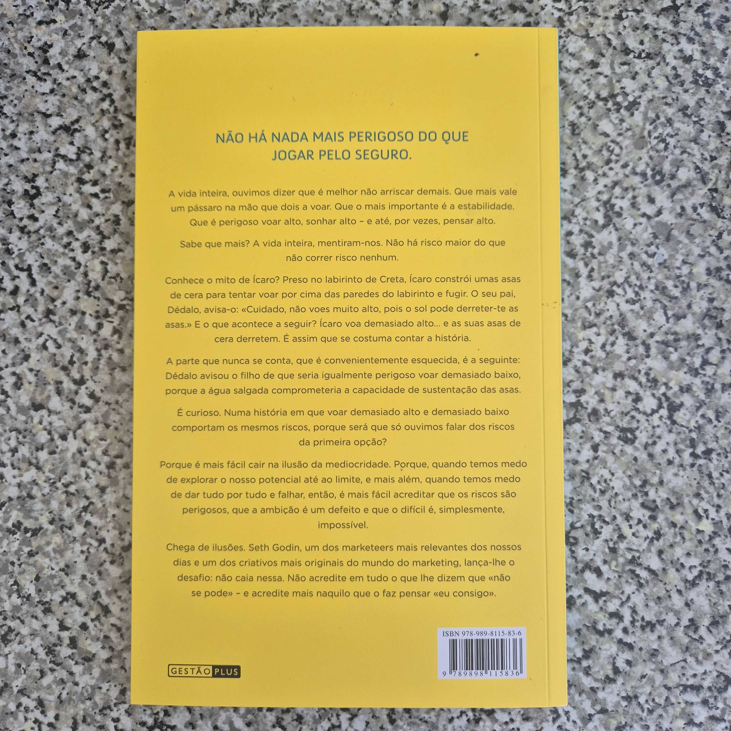 Livro totalmente novo "A Fraude de Ícaro" de Seth Godin
