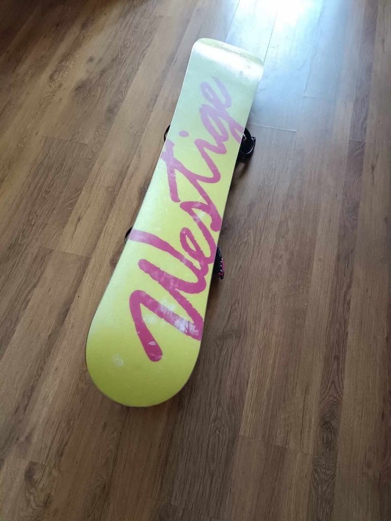 Deska snowboard Westige z wiązaniami Gang