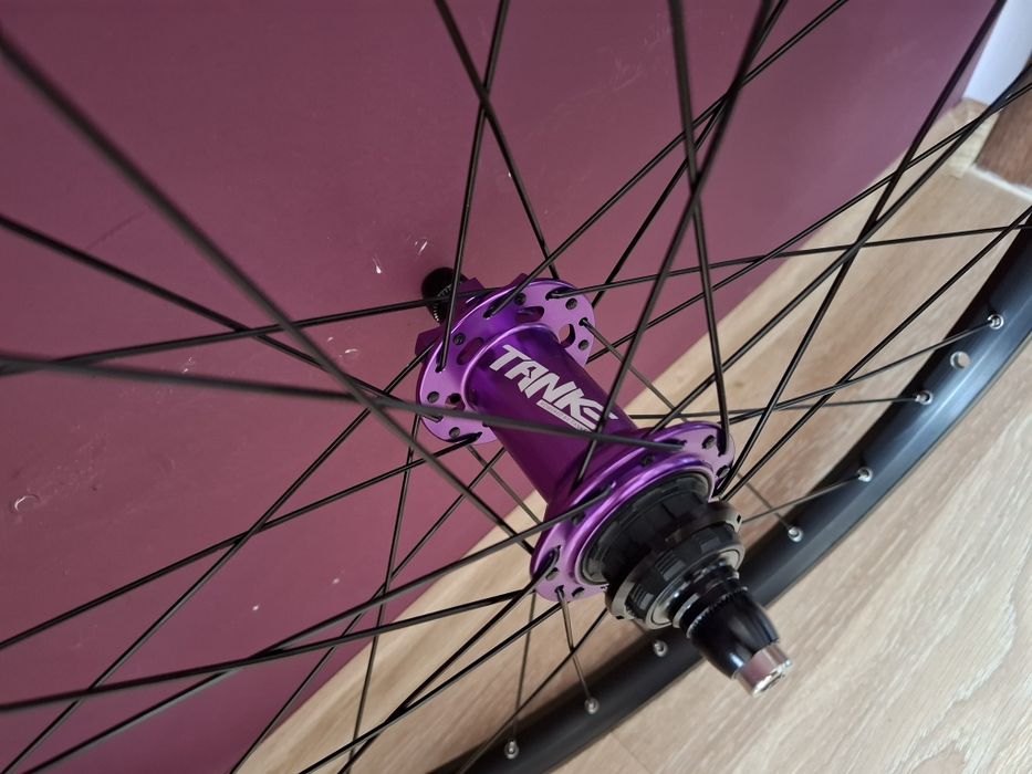Nowe koło 26 dartmoor tanke dirt fiolet bardzo mocne single speed bmx