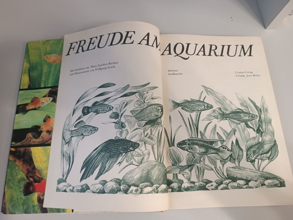 Книга Freude am aquarium (Наслаждайтесь аквариумом) Гельмут Сталкнехт
