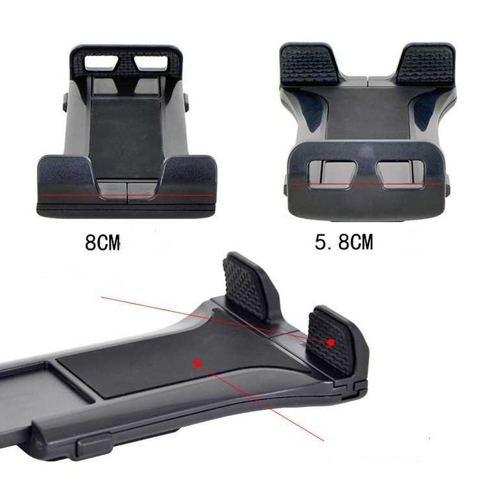 Держатель планшета /телефона 4-10-12" на скло/ панель/ телескоп. но