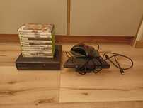Konsola Xbox 360 + Kinect + gry + pad + pełne okablowanie