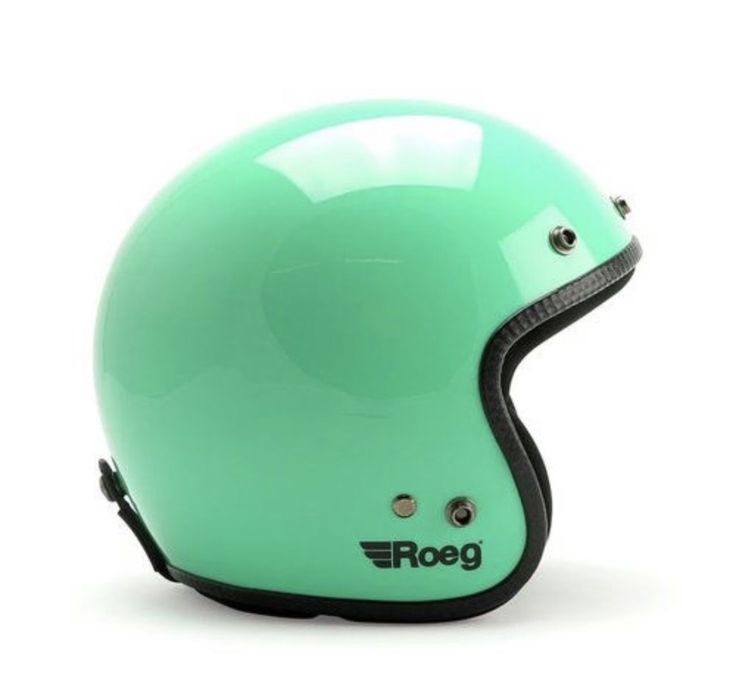 55-56cm Roeg Jett Dusty Jade Gloss kask motocyklowy Vespa ECE-R22 S/M