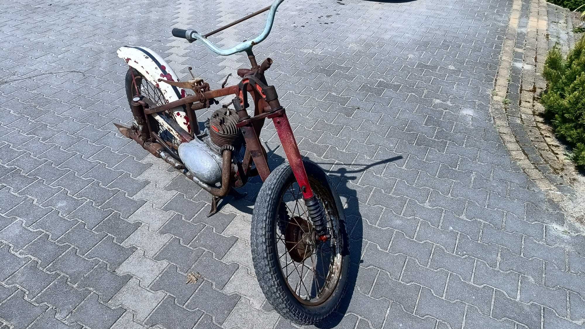 motocykl Jawa perak FJ