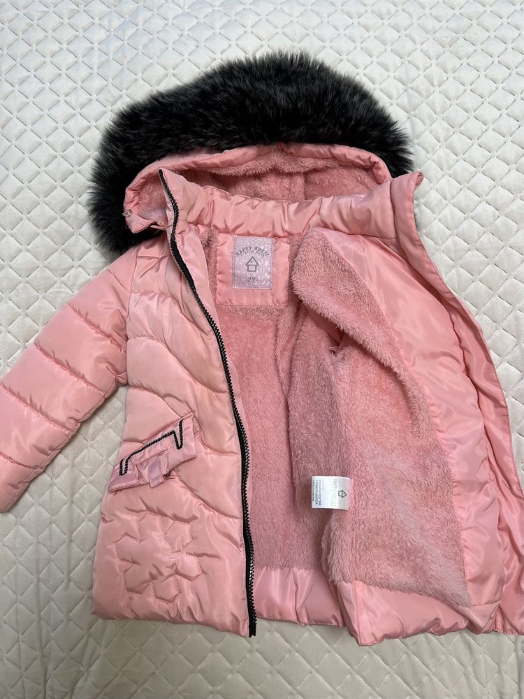 Зимова куртка дитяча 2-4 роки