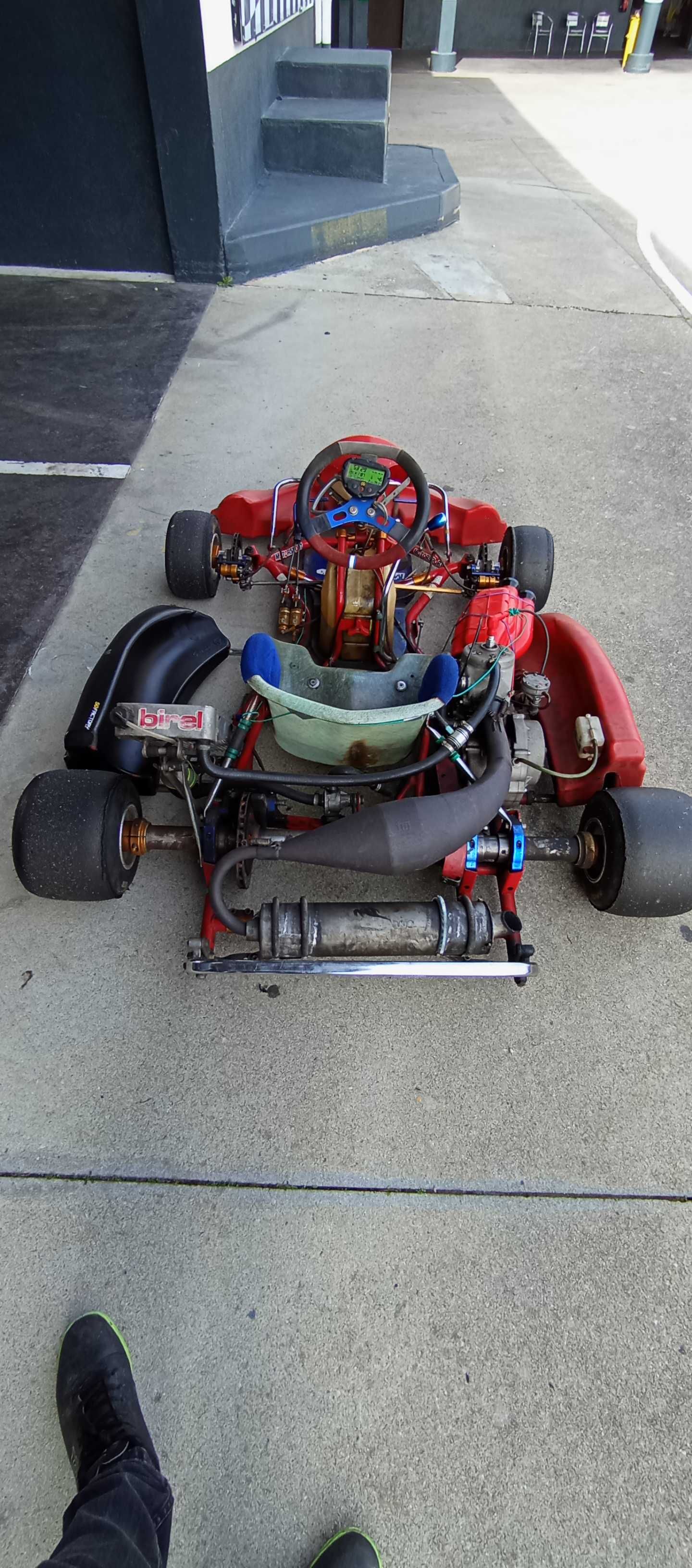 Kart Tm 125 2 tempos mudanças