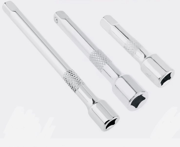 Набор удлинителей на головки трещотки 1/4 Подовжувач 50/75/100 мм 3шт