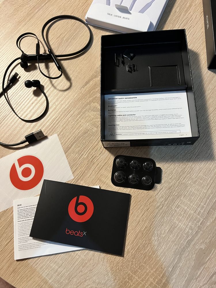 Sluchawki Apple BeatsX by Dr. Dre 2020 bezprzewodowe