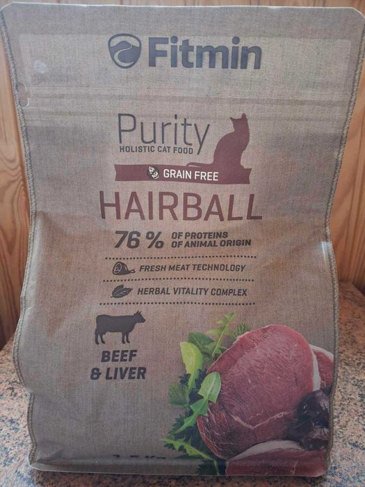 Їжа сухий корм для котів Фітмін Fitmin Чехія преміум-класу БЕЗЗЕРНОВИЙ