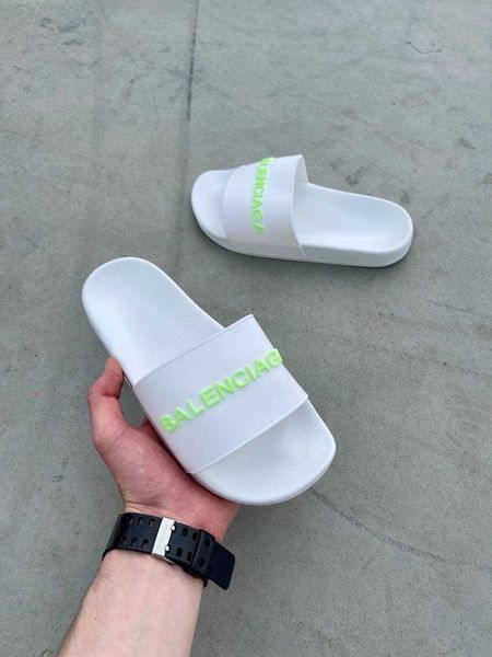 Женские шлепанцы Balenciaga Slides шлепки баленсиага сланцы шльопки