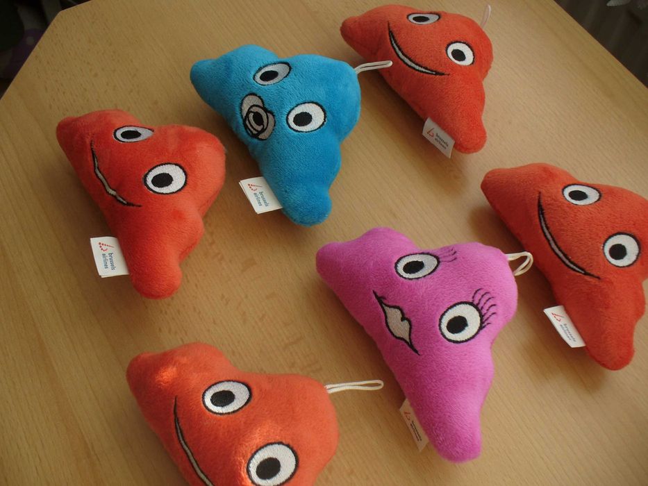 Chmurki pluszowe 6 szt. łóżeczka maty wózka pokoju dekoracja zabawka