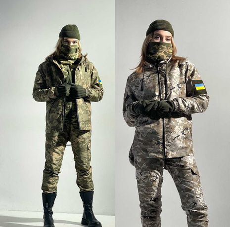 Жіночий костюм армійський Бафф та рукавички у подарунок