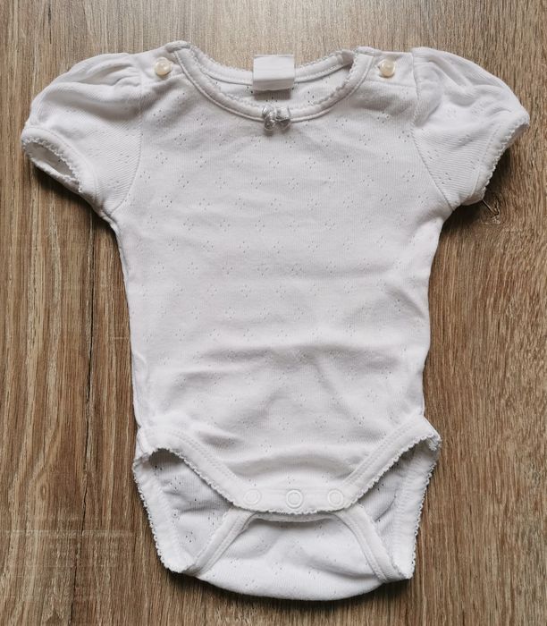 Body niemowlęce na krótki rękaw H&M dziewczynka 50