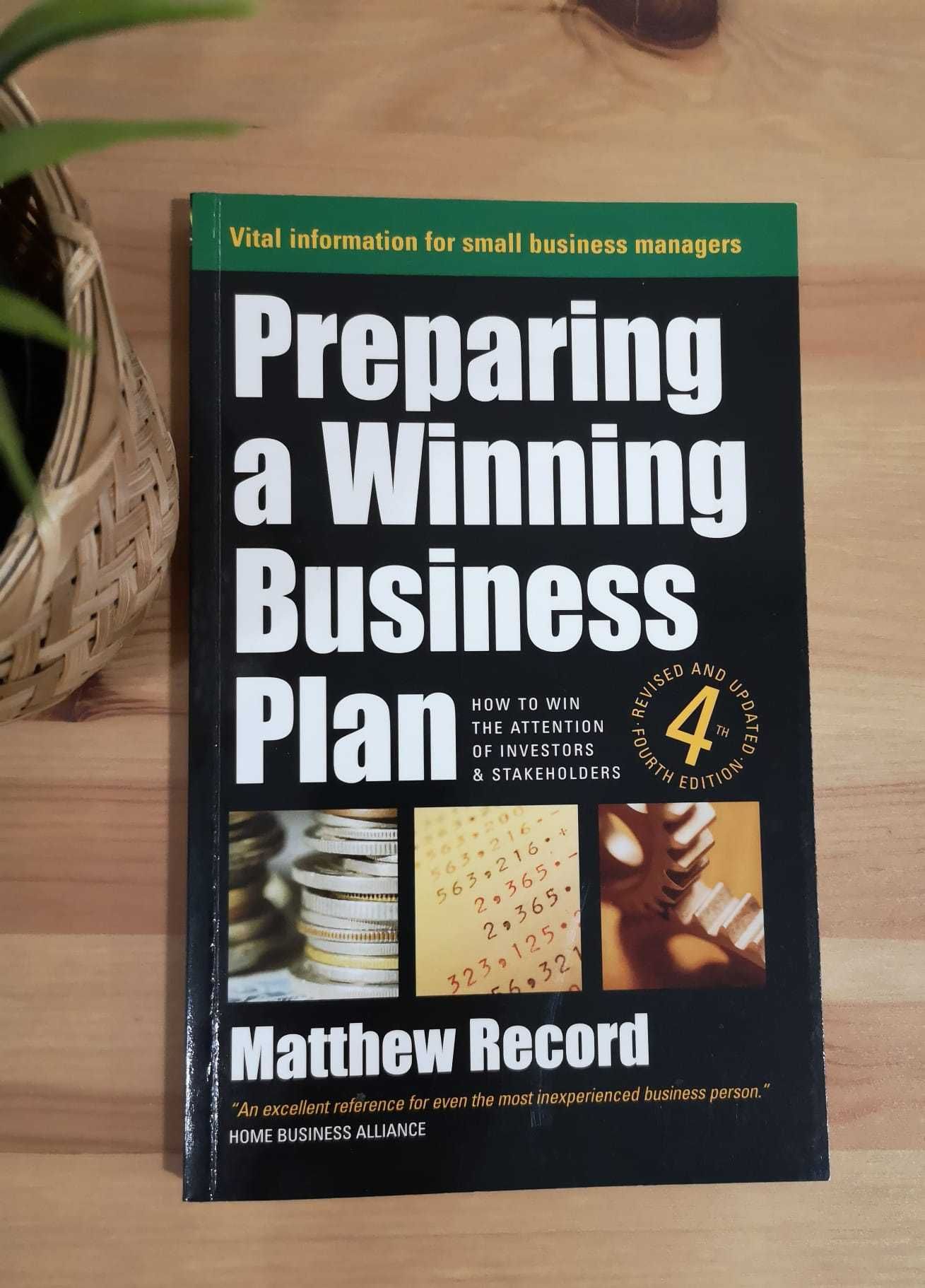 Preparing a winning business plan, Matthew Record