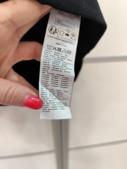 Czarna bluza męska wciągana gładka z kapturem Yourturn M