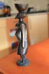 Estatueta de madeira de Angola