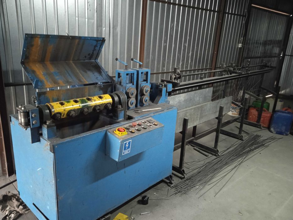 Prościarka Prostownica drutu wirnikowa fi 2-8mm Dekmet możliwa zamiana