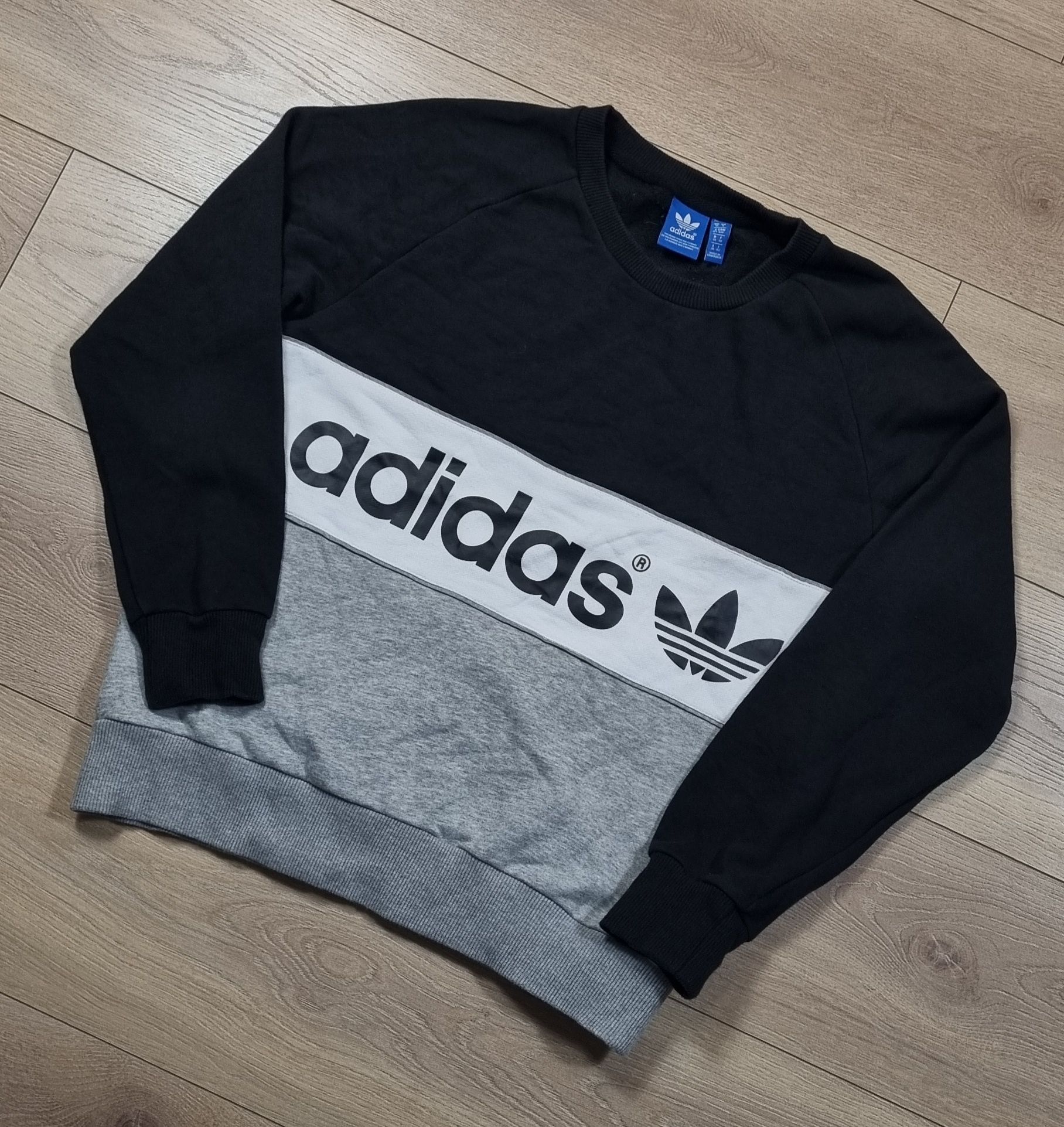 Bluza męska Adidas, bez kaptura, crewneck, logo